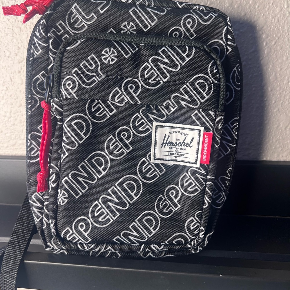 Herschel Supply X Independent Company Black and Red Backpack Classic Design